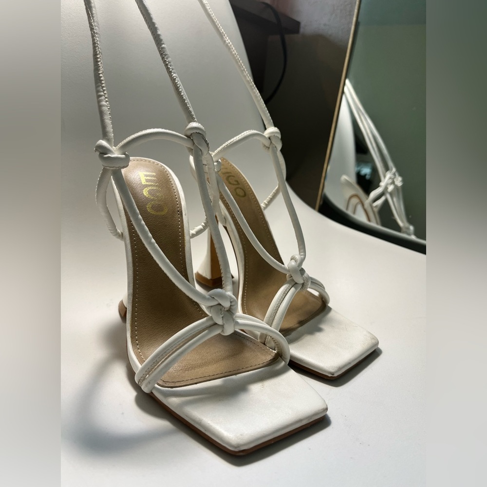 Ego Tie Up Heels